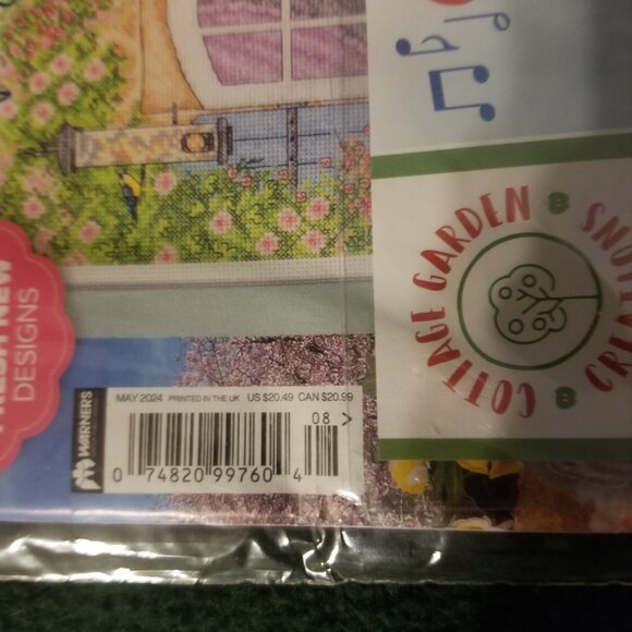 CrossStitcher May 2024 magazine- with bird design kit! - Picture 4 of 4